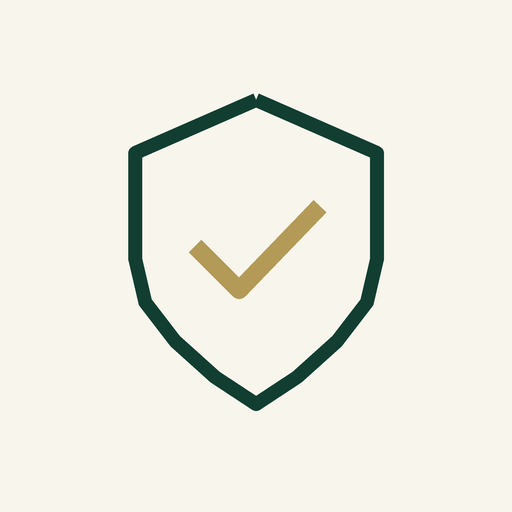 Shipping Protection — green shield with gold checkmark